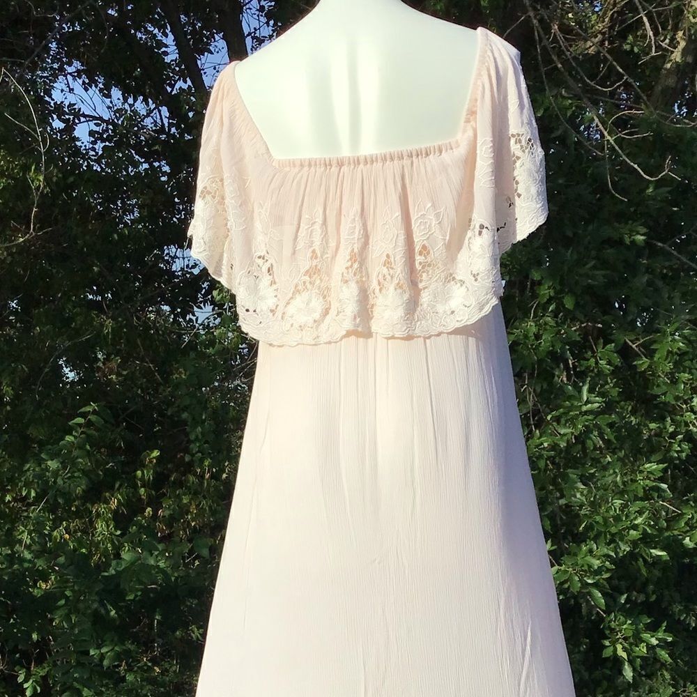 Fillyboo Wonder Years Embroidered Off The Shoulder Maxi Dress Size XS - Picture 8 of 14